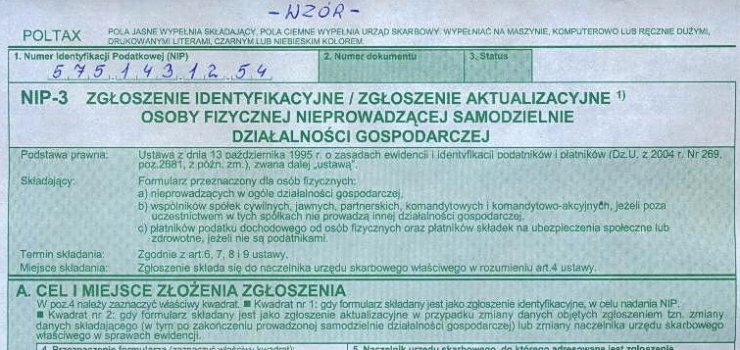 Znikają NIP-y
