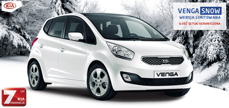 KIA Venga w limitowanej edycji SNOW już w Agromax Elbląg