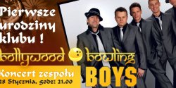 Zesp� BOYS atrakcj� I urodzin Klubu Bollywood Bowling
