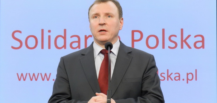 Europoseł Jacek Kurski spotkał się w Elblągu z sympatykami Solidarnej Polski