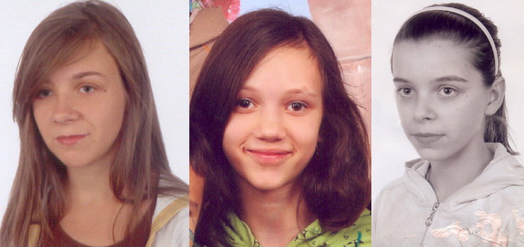 Policja poszukuje  trzech dziewczynek w wieku 14 i 15 lat