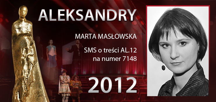 Gosowanie na Aleksandry 2012 trwa - prezentujemy aktork Mart Masowsk