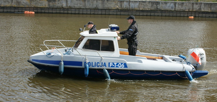 Wodny radiowz bdzie patrolowa rzek Elblg