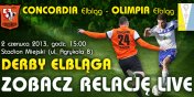 Przed nami derby: Concordia Elblg - Olimpia Elblg LIVE