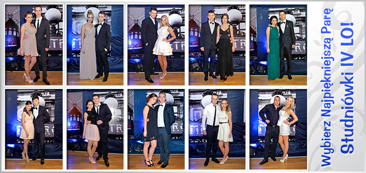 Wybierz Najpiękniejszą Parę Studniówki IV LO!
