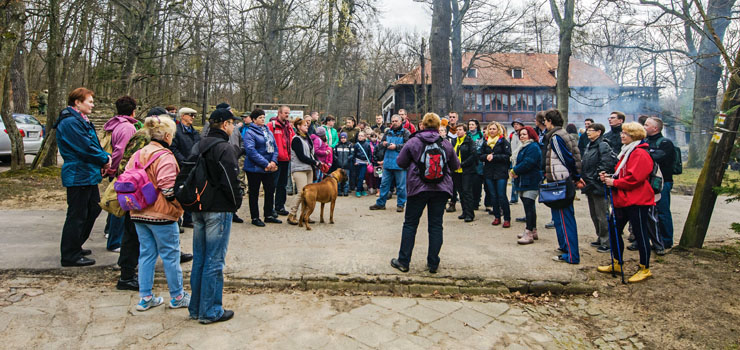 Elblanie znaleli wiosn w Baantarni! PTTK Oddzia Ziemi Elblskiej zorganizowa wycieczk po parku lenym