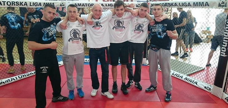 Elblscy sportowcy przywieli z Pucharu Polski MMA sze medali