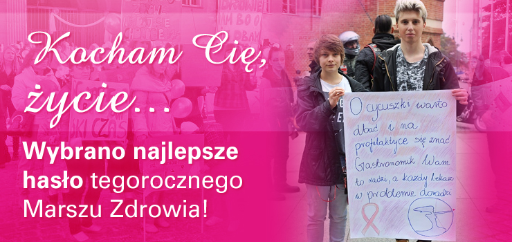 Zesp Szk Gospodarczych zwycizc konkursu na najciekawsze haso promujce "Marsz Zdrowia"