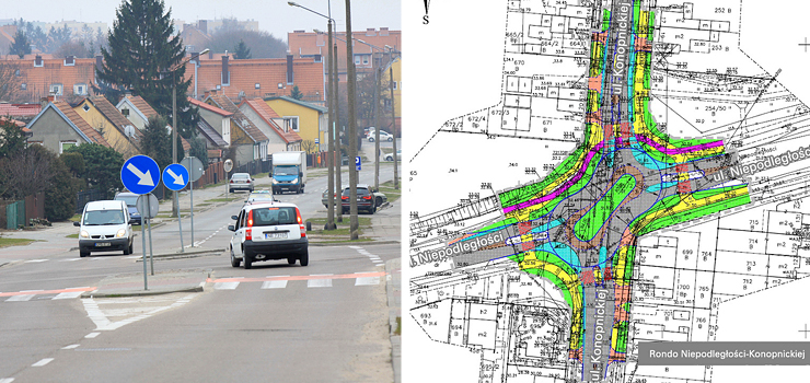 Firma z Olsztyna będzie nadzorować budowę pierwszego w Elblągu ronda ósemkowego. Kiedy ruszą prace?