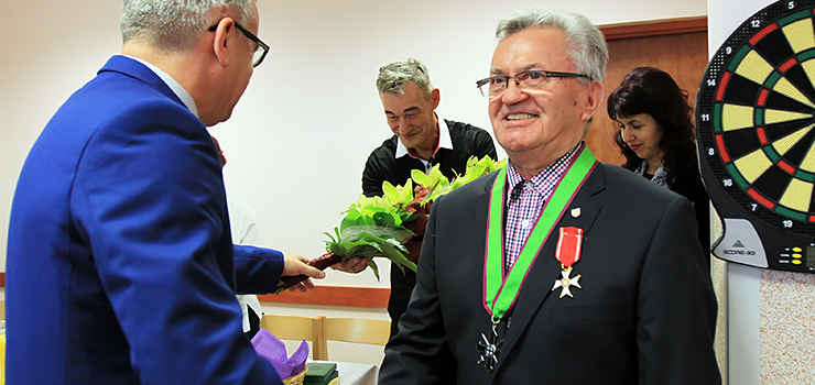 Henryk Słonina odznaczony Krzyżem Komandorskim Zakonu Św. Łazarza