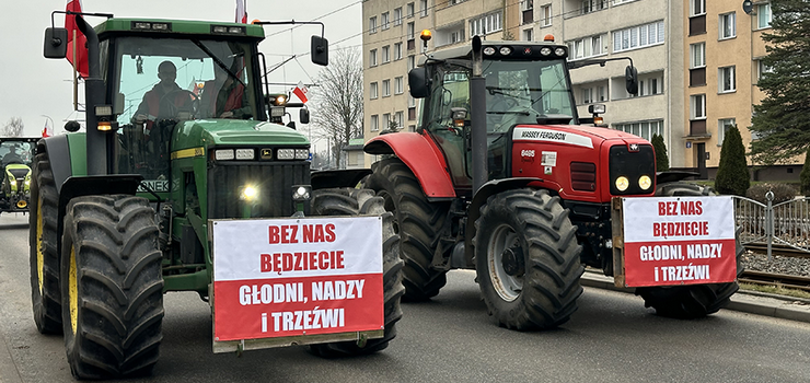 Protest rolnikw w Elblgu. Zamiast blokady drg zorganizuj piknik rodzinny