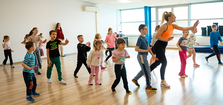 Zabawa, muzyka i taniec, czyli Zumba Kids!