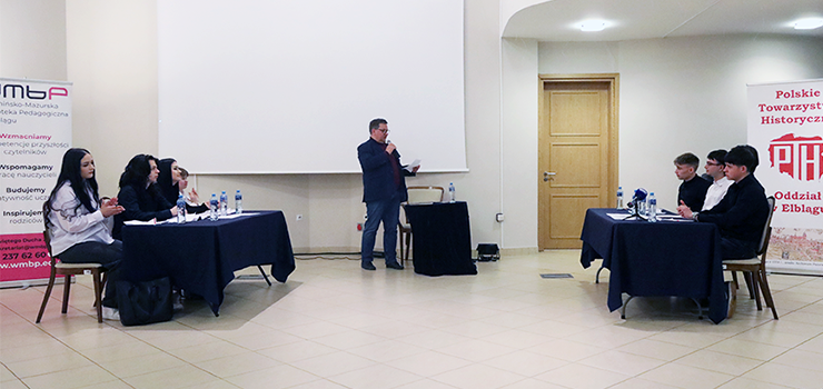 Czy Hermann von Balk powinien wrócić na pomnik? Debata oksfordzka w Elblągu (zdjęcia)