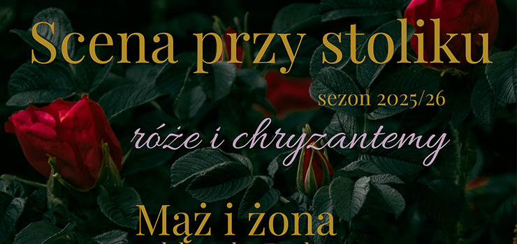Maj ze sceną przy stoliku