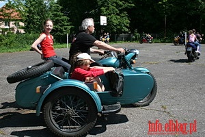 Na motocyklach przejad przez miasto, by sprawi dzieciom rado