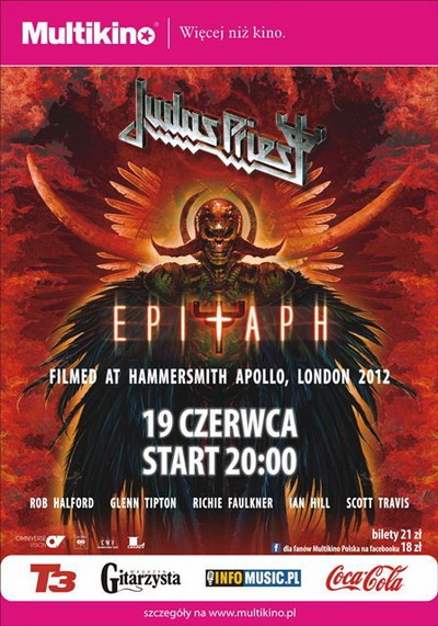 Ju 19 czerwca koncert Judas Priest: Epitaph w Multikinie!        