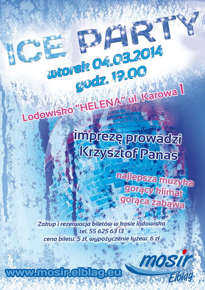Ice Party - poegnanie karnawau na lodowisku