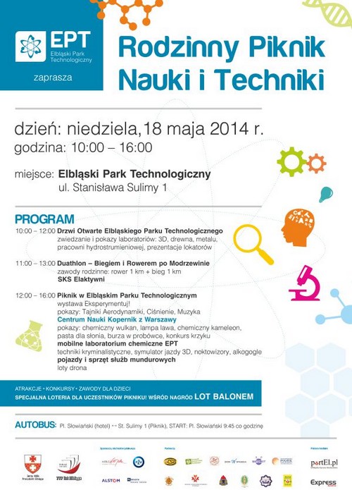 Zapraszamy już dziś! Rodzinny Piknik Nauki i Techniki!