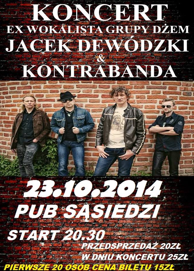 Jacek Dewdzki & Kontrabanda w  Pubie Ssiedzi