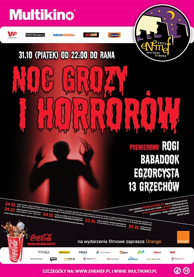 ENEMEF: Noc Grozy i Horrorw z premier „Rogw” w Halloween w Multikinie