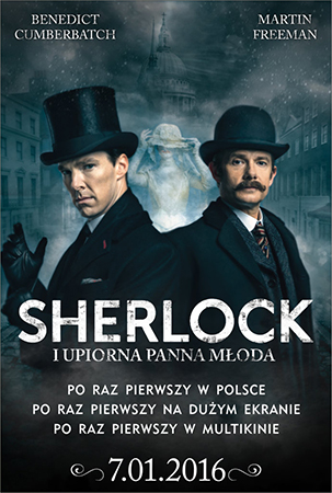 Sherlock Holmes po raz pierwszy na Wielkim Ekranie Multikina tylko 7 stycznia 2016!