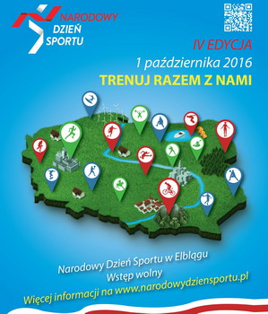 Narodowy Dzie Sportu 2016 take w Elblgu. Co zaplanowano na 1 padziernika?