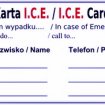 W nag�ym wypadku – karta I.C.E