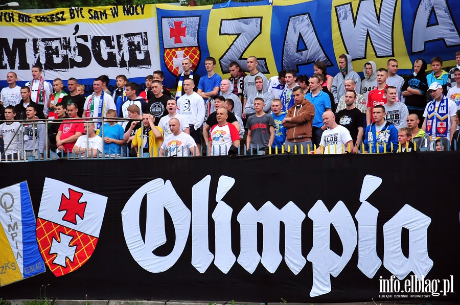 II liga: Olimpia Elblg - Motor Lublin 4:1, fot. 11