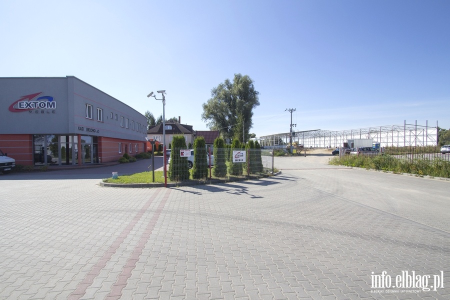 Budowa hali magazynowo-wystawienniczej firmy Extom Meble w Kazimierzowie, fot. 13