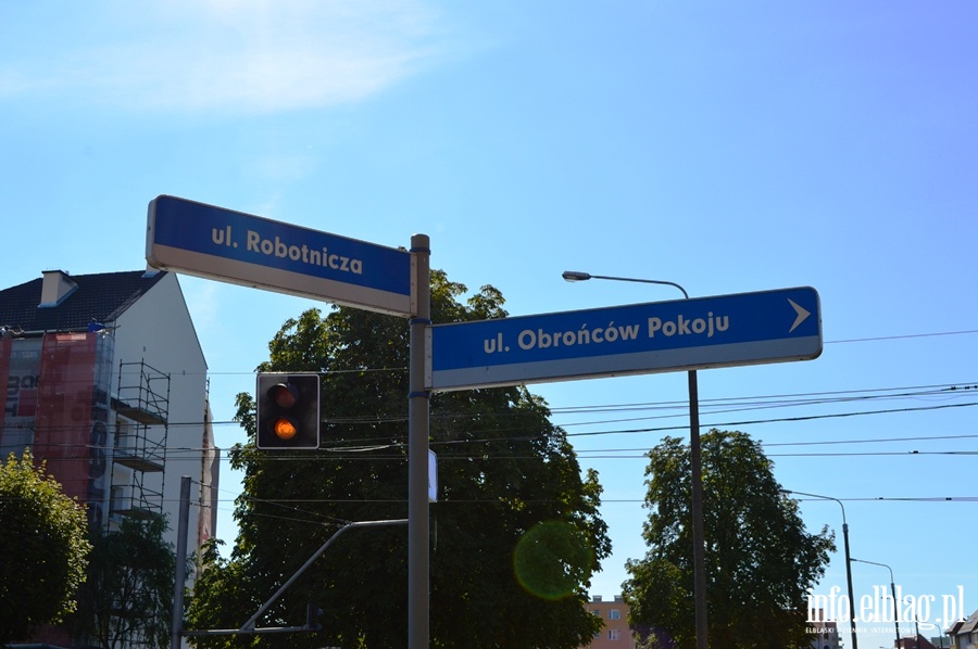 Przejazd tramwajowy na skrzyowaniu Robotniczej z Obrocw Pokoju, fot. 3