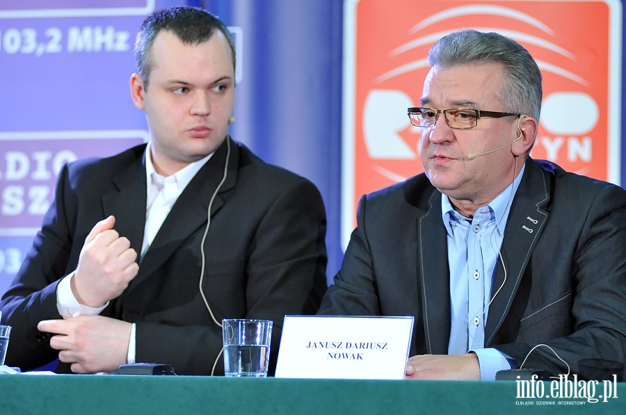 Debata Radia Olsztyn kandydatw na prezydenta w Bibliotece Elblskiej, fot. 28