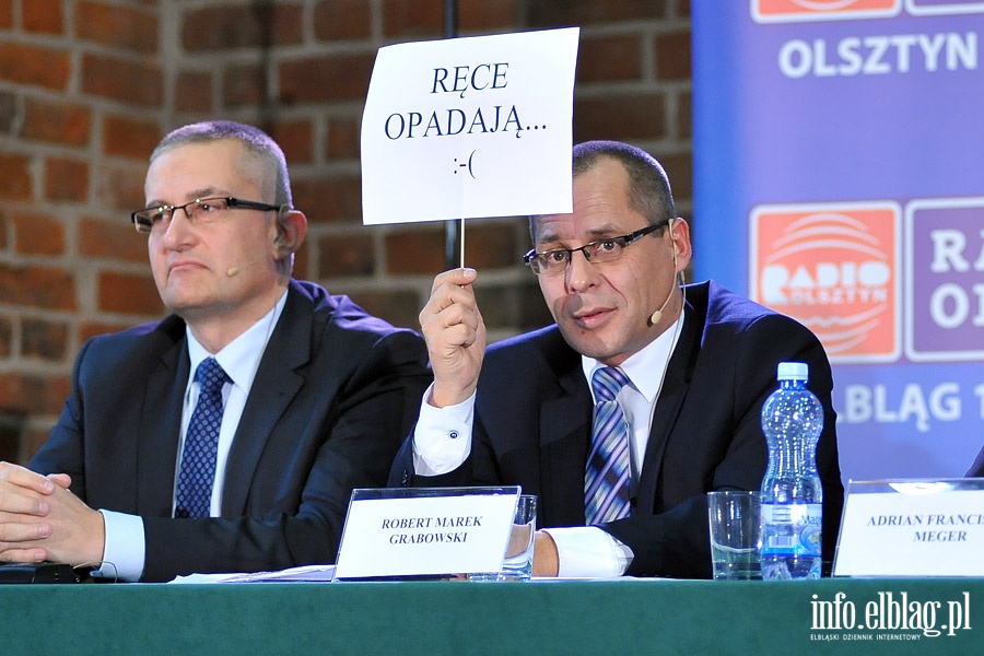 Debata Radia Olsztyn kandydatw na prezydenta w Bibliotece Elblskiej, fot. 37