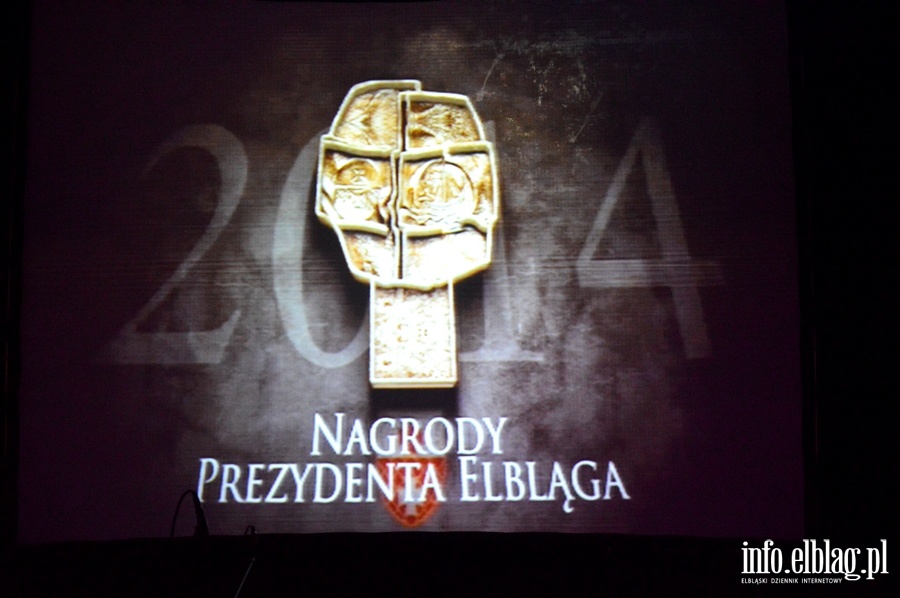 Rozdanie nagrd Prezydenta Elblga za 2014 rok, fot. 1