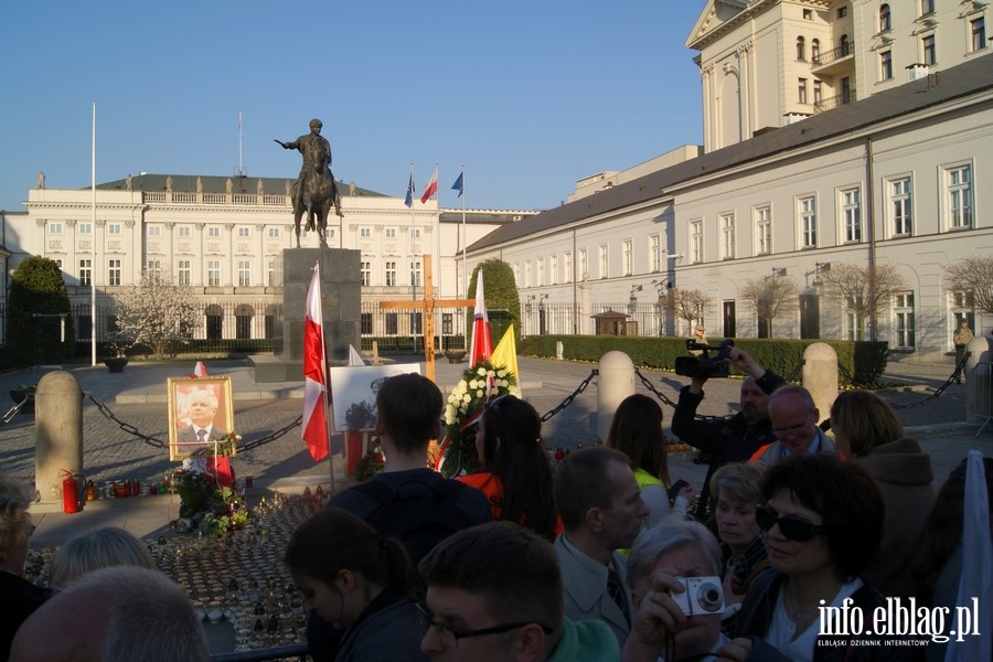 Obchody pitej rocznicy katastrofy smoleskiej w Warszawie, fot. 51