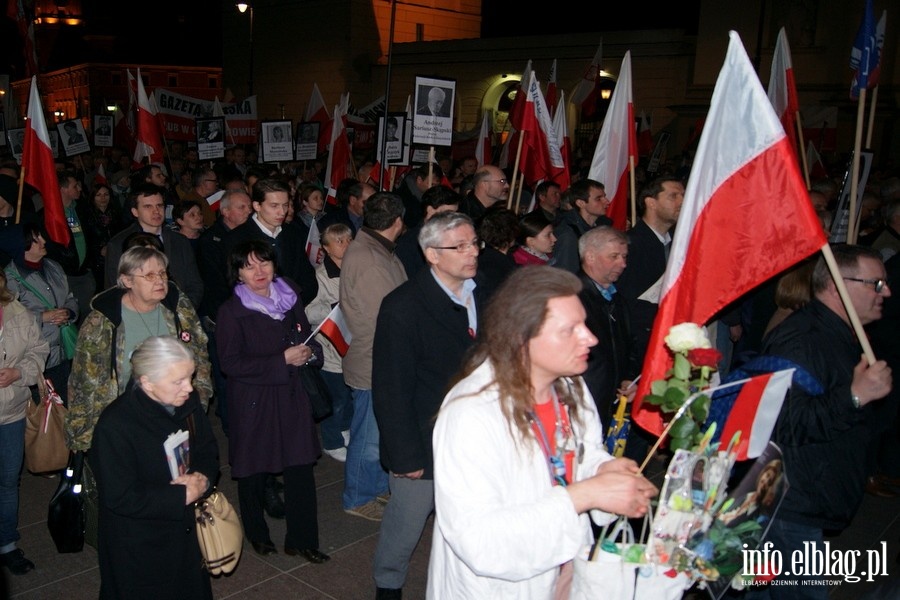 Obchody pitej rocznicy katastrofy smoleskiej w Warszawie, fot. 54