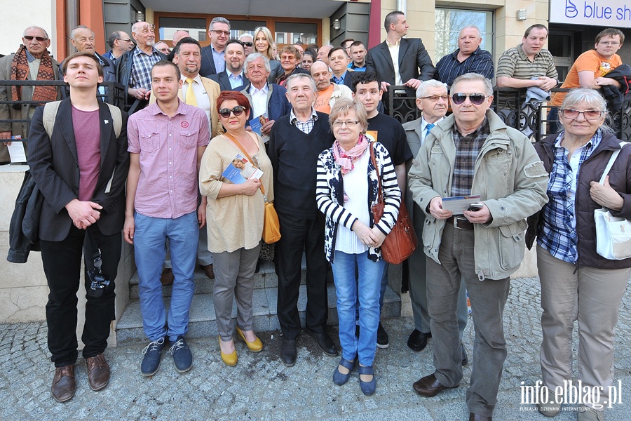 Kandydatka na Prezydenta RP Magdalena Ogrek w Elblgu, fot. 26