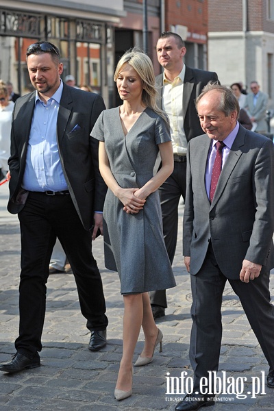 Kandydatka na Prezydenta RP Magdalena Ogrek w Elblgu, fot. 32
