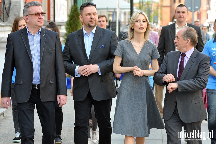 Kandydatka na Prezydenta RP Magdalena Ogrek w Elblgu, fot. 33
