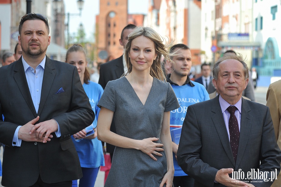 Kandydatka na Prezydenta RP Magdalena Ogrek w Elblgu, fot. 35