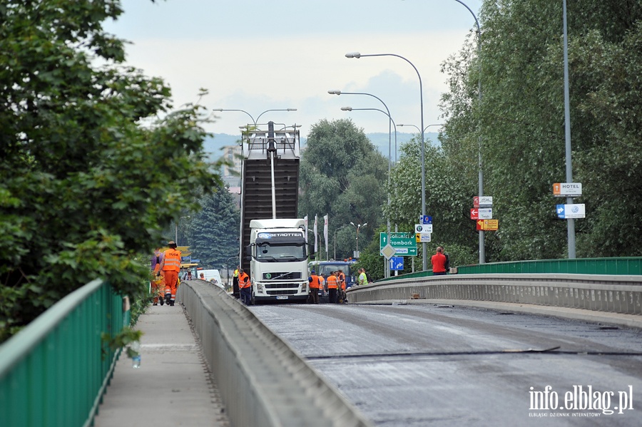 Remont mostu na ul. Nowodworskiej, fot. 17