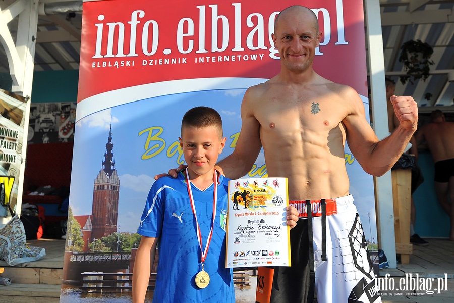 Drugi dzie Mistrzostw Krajw Nadbatyckich w MMA na play w Krynicy Morskiaj, fot. 161