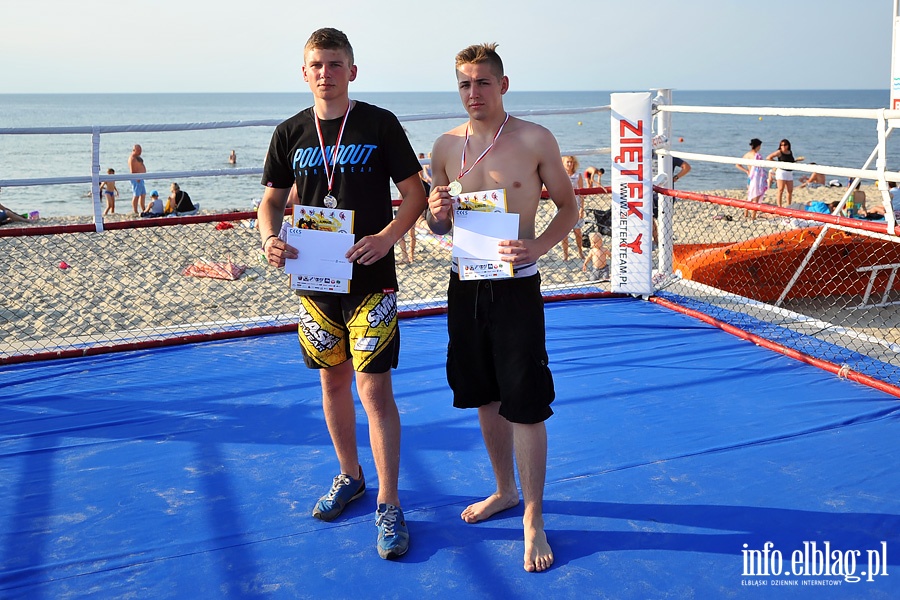 Drugi dzie Mistrzostw Krajw Nadbatyckich w MMA na play w Krynicy Morskiaj, fot. 171
