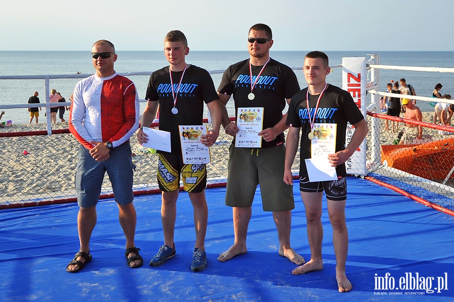 Drugi dzie Mistrzostw Krajw Nadbatyckich w MMA na play w Krynicy Morskiaj, fot. 177