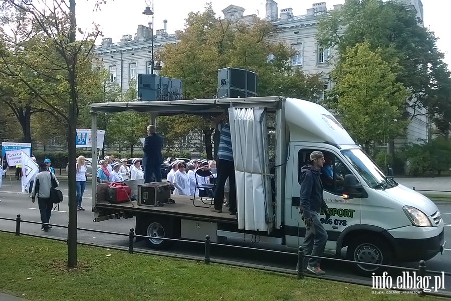 Protest pielgniarek pod Sejmem RP, fot. 17