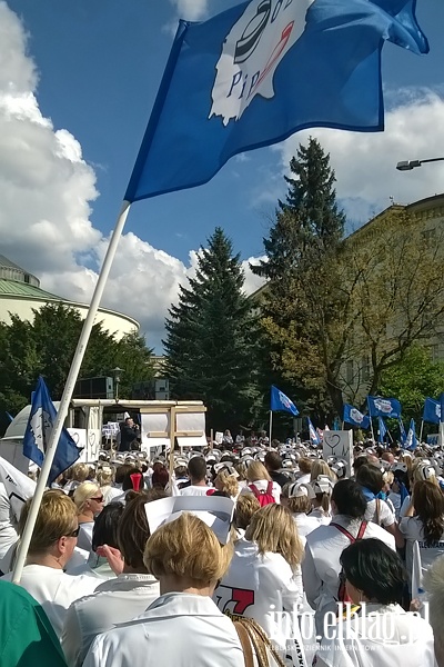 Protest pielgniarek pod Sejmem RP, fot. 27