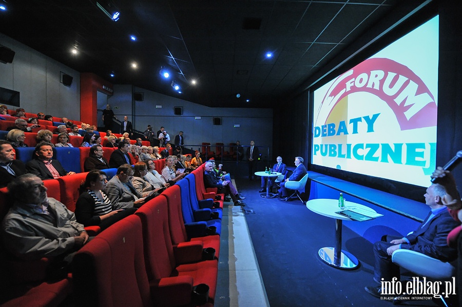 Forum Debaty Publicznej z Prezydentem Bronisawem Komorowskim i Jackiem Protasem, fot. 4