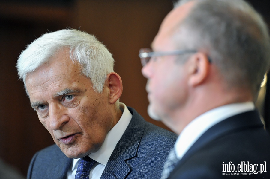 Jerzy Buzek w Elblgu, fot. 12