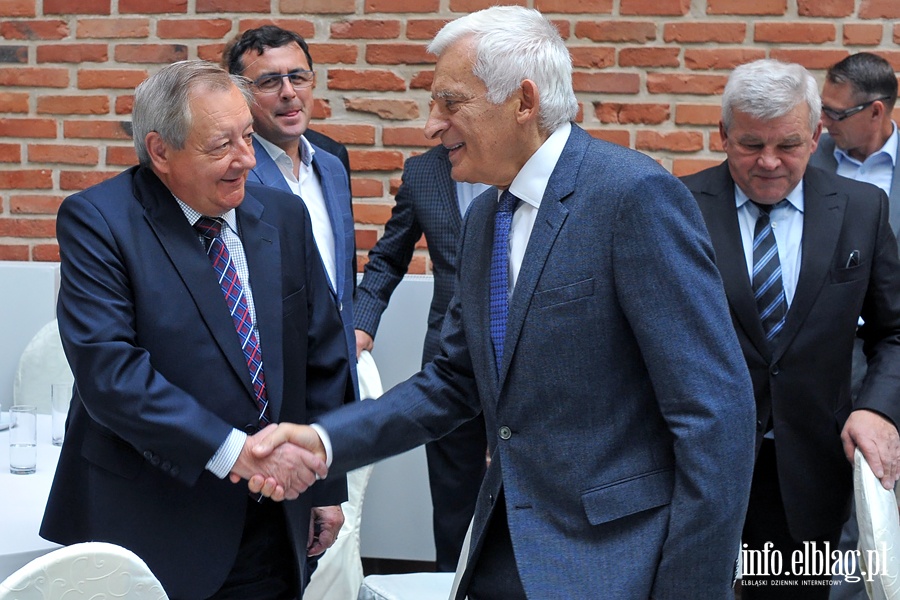 Jerzy Buzek w Elblgu, fot. 21