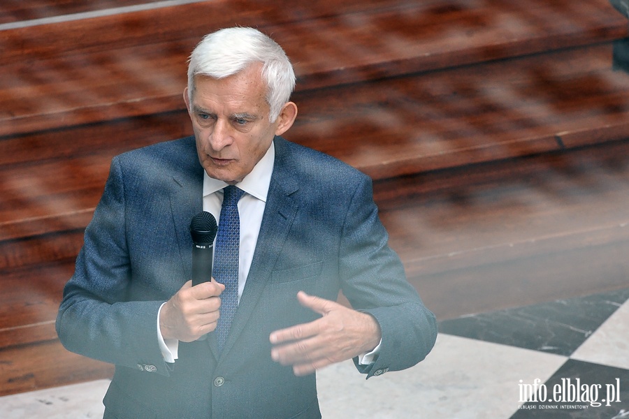 Jerzy Buzek w Elblgu, fot. 30