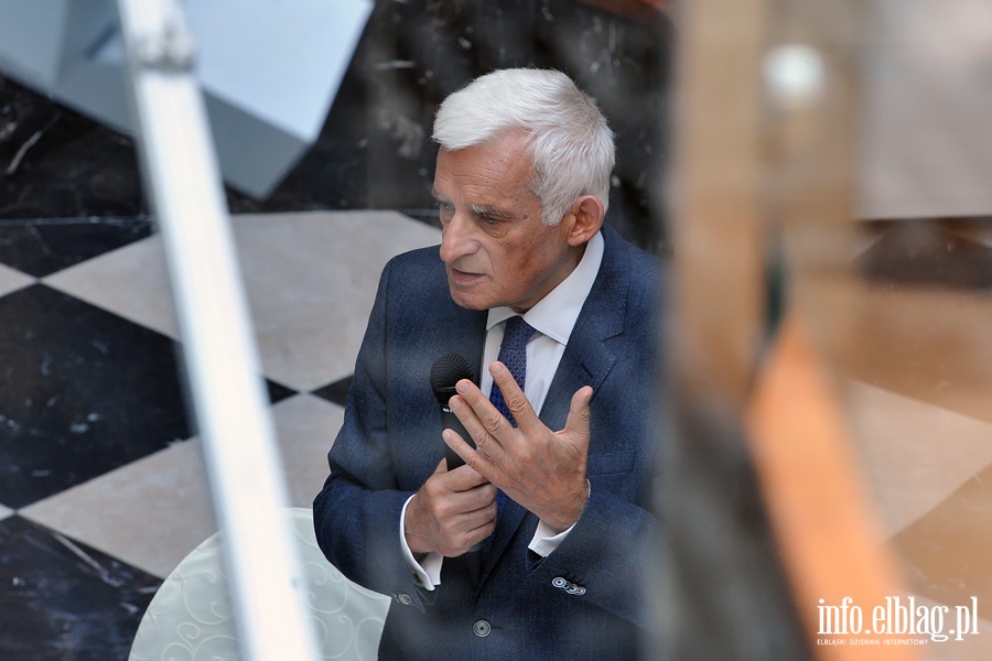Jerzy Buzek w Elblgu, fot. 33